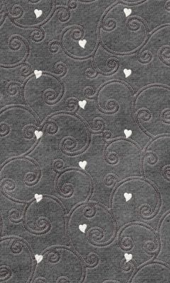 Grey Heart Pattern