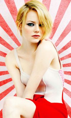 Blonde Emma Stone