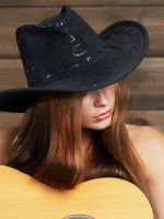 Girl-Hat-And-Guitar