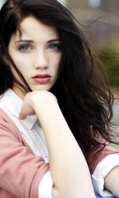 Girl blue eyes
