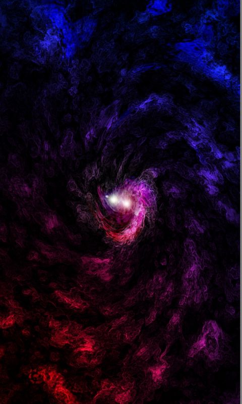 Dark Violet-Magenta Nebula