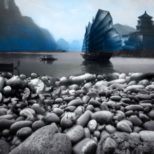 Ship Landscape By Samantha    D T Kr
