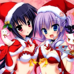 Christmas Anime Android Wallpaper     X