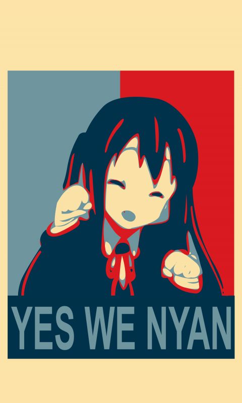 Yes We Nyan Anime Mobile Wallpaper     X