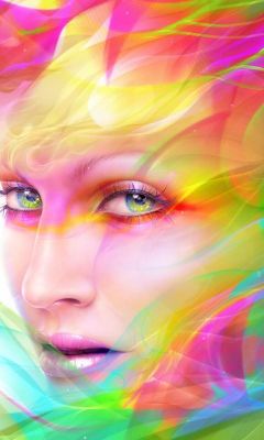 Abstract Girls Dazzling HD    X