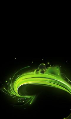 Free    X    Cellphone Backgrounds Green Glow Abstract