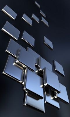 Free    X    Mobile Backgrounds Metal Cubes Abstract