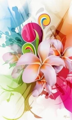 Abstract Floral Background Bstract Floral Backgr