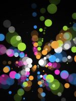 Free Mobile     X     Background Abstract Colored Dots