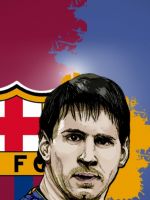 Soccer Lionel Messi Fc Barcelona     X
