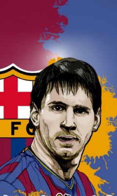 Soccer Lionel Messi Fc Barcelona     X