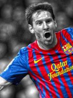 Soccer Barcelona Lionel Messi     X