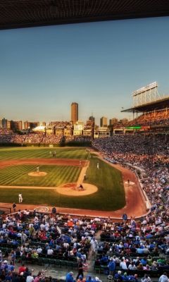 Baseball Mlb Stadium Chicago Cubs     X