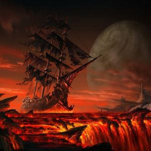 Ghost Ship From Hell By Myjavier    D Soyel