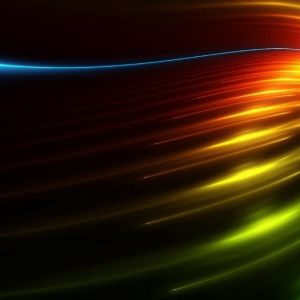 Line Wavy Rainbow Colorful Wallpapers