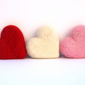 Three Hearts Wallpaper