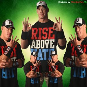 John Cena Rise Above The Hate Hd By Wwecontrol Ankit Singh