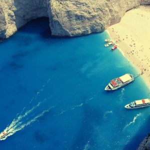 Summer Famous Beaches In Greece     X