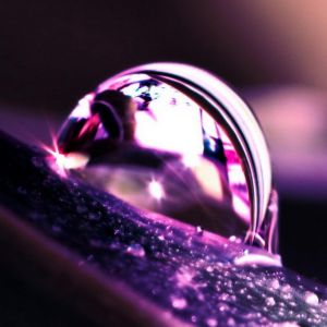 Galaxy S  Active HD Water Droplet Wallpaper