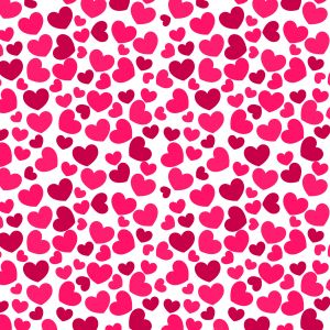 Heart Pattern Holiday Mobile Wallpaper     X