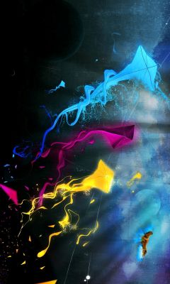 Colorful Kites Windows Phone Hd For Mobile Phone Wallpapers     X