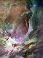 Beautiful Nebula Space Mobile Wallpaper     X