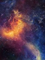 Beautiful Colored Space Nebula Iphone   Wallpaper Ilikewallpaper Com
