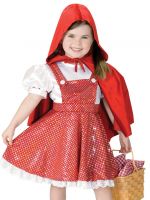 Beautiful Child Girl Little Red Riding Hood Wallpaper