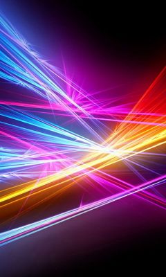 Abstract Laser Lights Free Hd Mobile Backgrounds     X