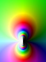 Rainbow Swirl Abstract Mobile Wallpaper     X