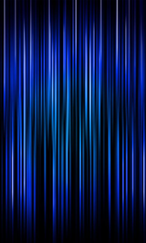 Blue Vertical Lines Abstract Mobile Wallpaper     X