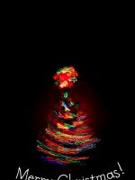 Merry Christmas Abstract Iphone  Wallpaper