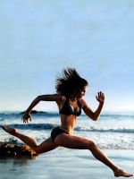 Girls Beach Sports Wallpapers For Galaxy S
