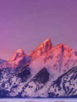 Mountain Sunset Nature Awesome Sky wallpaper