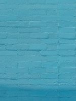 blue wall bricks wallpaper