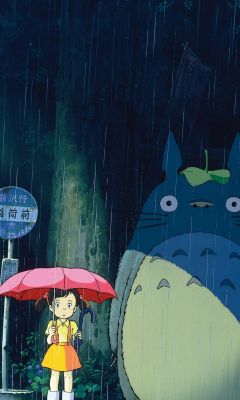 My Neighbor Totoro Phone in 2020 wallpaper