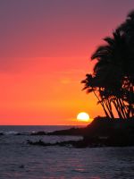 Big Island Sunset Hawaii wallpaper