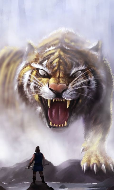 Tiger In The Woods Sony Xperia X XZ Z5 Premium HD ... wallpaper