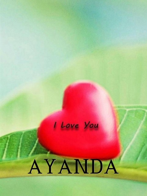 AYANDA  Text Wallpaper