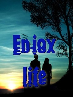 Enjoy life Text Wallpaper