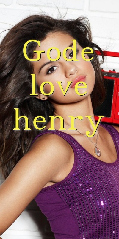 Gode love henry Text Wallpaper