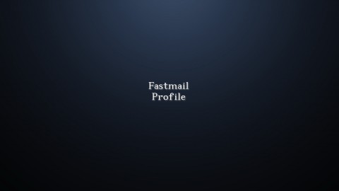 Fastmail
Profile
 Text Wallpaper