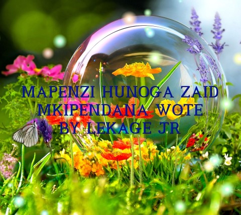 MAPENZI HUNOGA ZAID MKIPENDANA WOTE 
BY LEKAGE JR Text Wallpaper