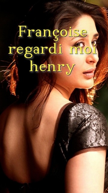 Françoise regardi moi henry Text Wallpaper