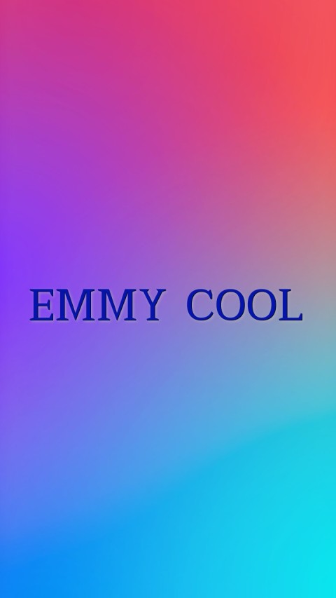 EMMY COOL Text Wallpaper