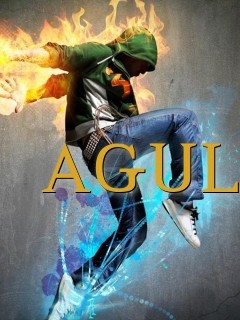 AGULLO Text Wallpaper