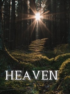 HEAVEN Text Wallpaper
