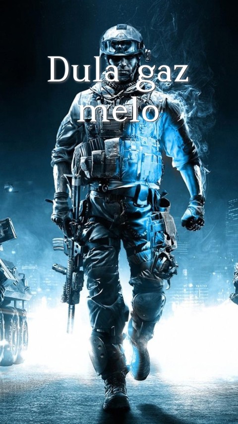 Dula gaz melo Text Wallpaper