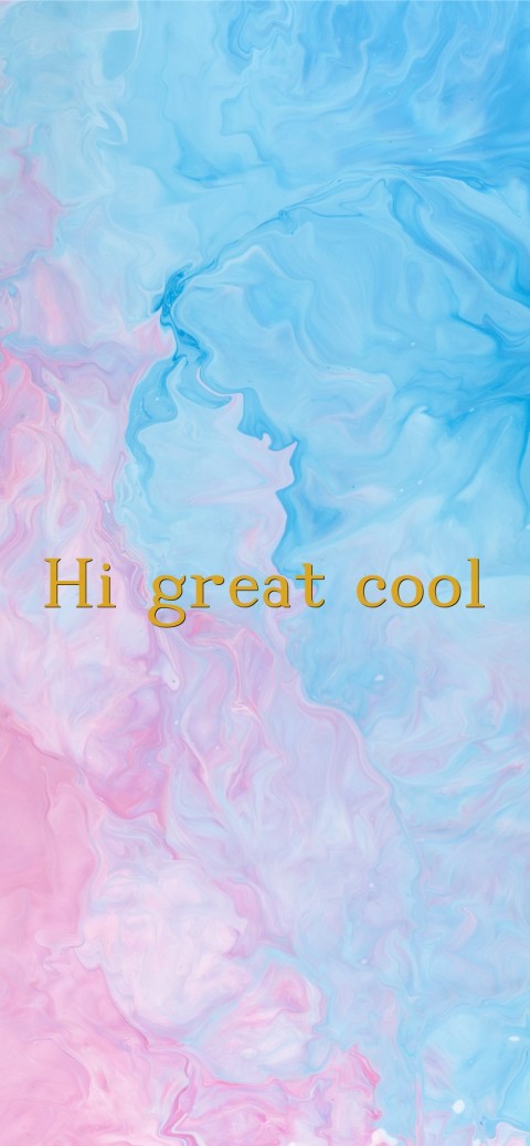Hi great cool Text Wallpaper
