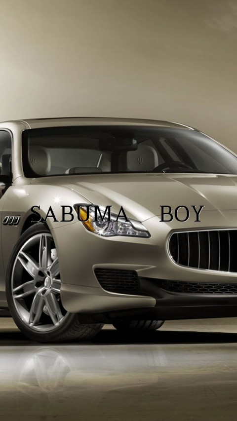 SABUMA  BOY Text Wallpaper